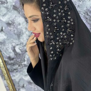 شال جواهر دوزی برگی