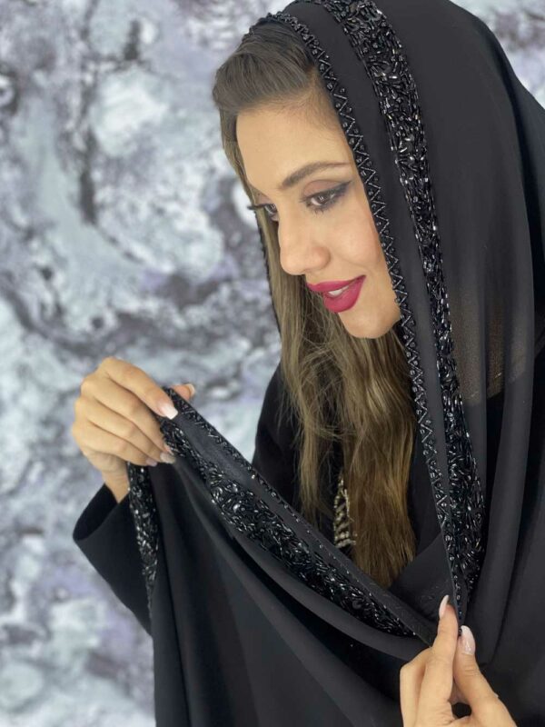 شال جواهر دوزی ساده