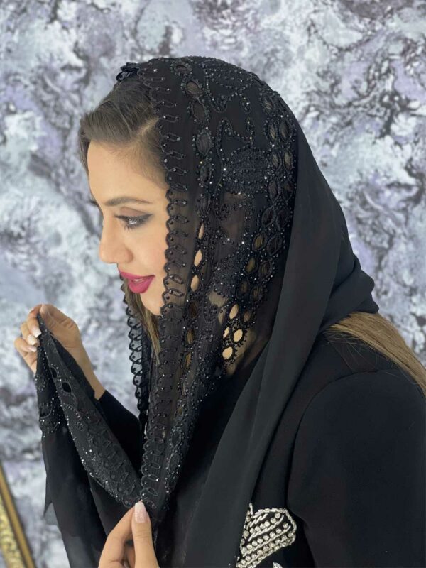 شال جواهر دوزی لاله
