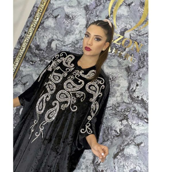 عبا مجلسی جواهردوزی با جواهر دوزی سروناز