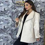 کت ژاکارد جواهر دوزی مدل تیارام