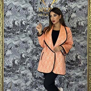 کت ژاکارد جواهر دوزی مدل تبسم
